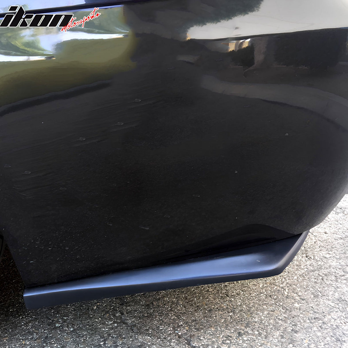 2005-2008 BMW E90 3-Series DT Style Rear Lip Side Aprons Black PU
