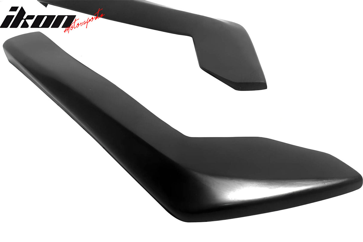 2005-2008 BMW E90 3-Series DT Style Rear Lip Side Aprons Black PU