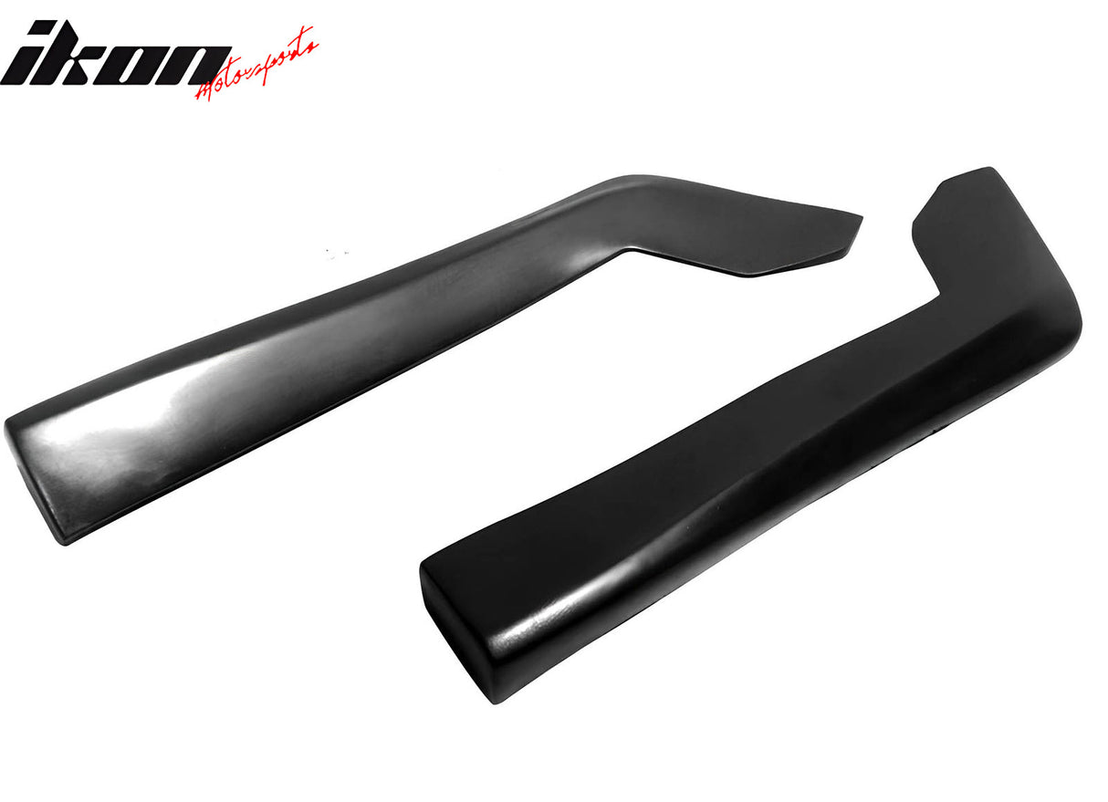 2007-2010 BMW E92 3-Series DT Style Rear Bumper Lip Side Aprons Black