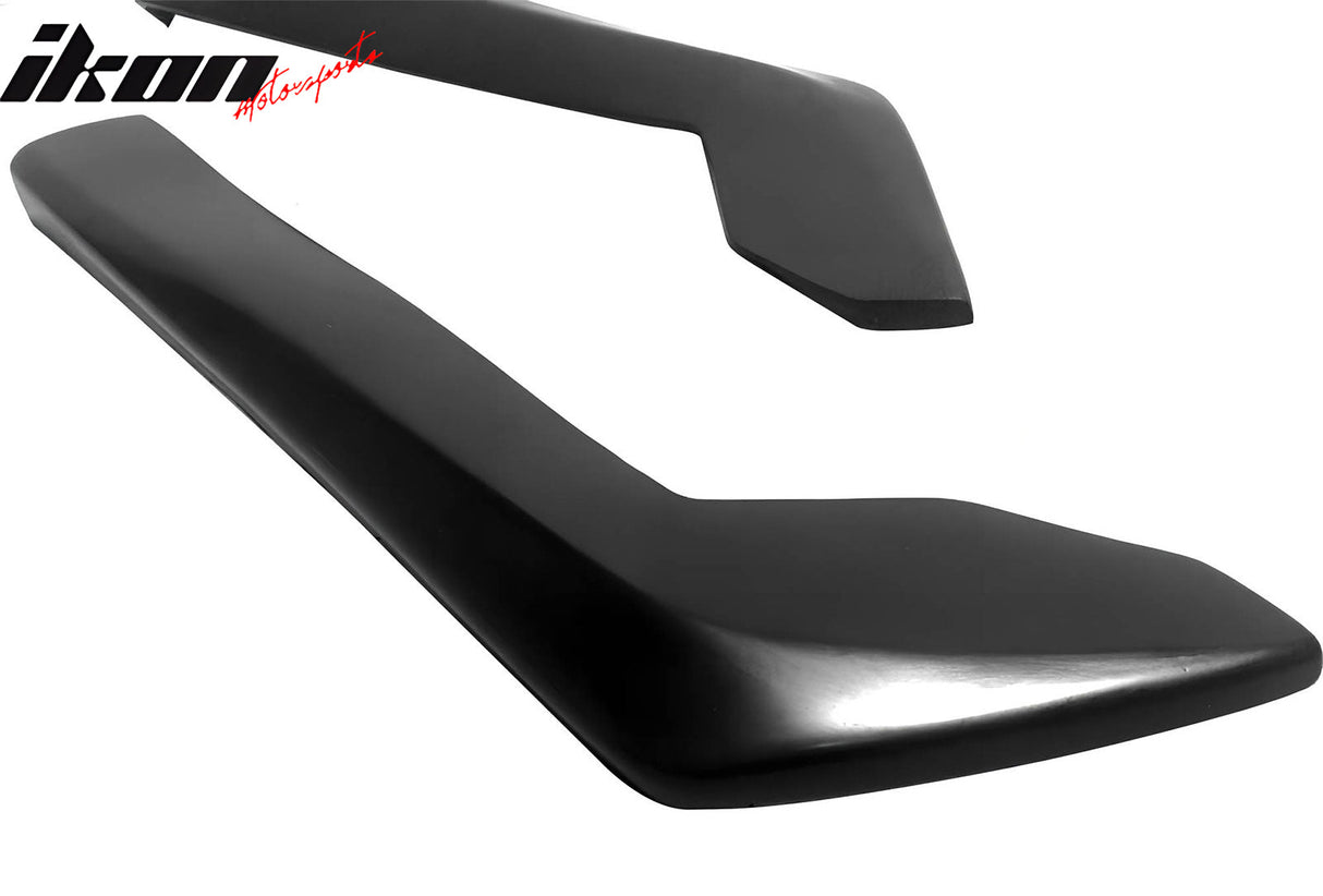 2007-2010 BMW E92 3-Series DT Style Rear Bumper Lip Side Aprons Black
