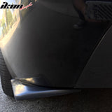 Universal 17" x 7" DT Style Rear Lip Side Corner Aprons Canard Caps