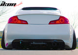 2003-2007 INFINITI G35 OE Style Rear Lip Corner Aprons Splash Guards