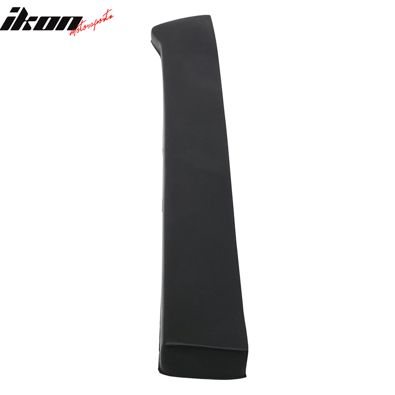 Universal 19" CS Style Rear Bumper Spats Side Extension Lips PU 2PC