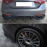 Rear Bumper Aprons for Alfa Romeo Giulia 2017-2026 MX Style Unpainted PU