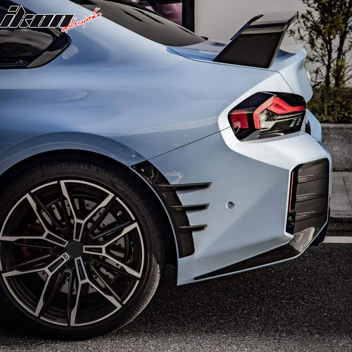 2023-2024 BMW G87 M2 Rear Side Fins M Performance Style