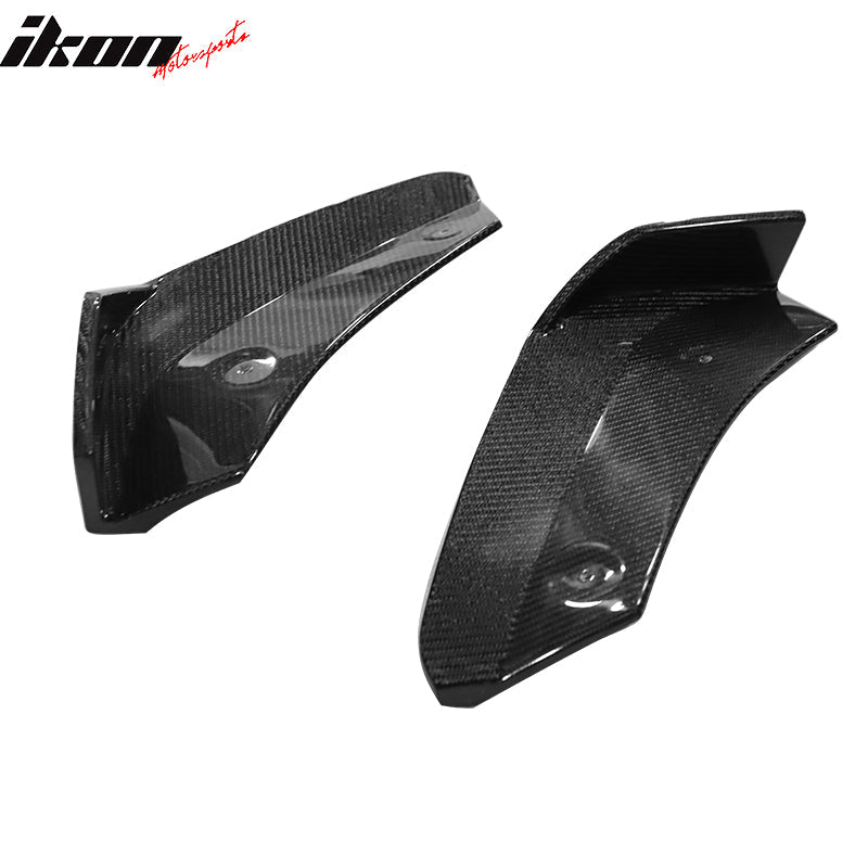 2020-2025 Chevrolet Corvette Rear Bumper Diffuser Aprons Carbon Fiber