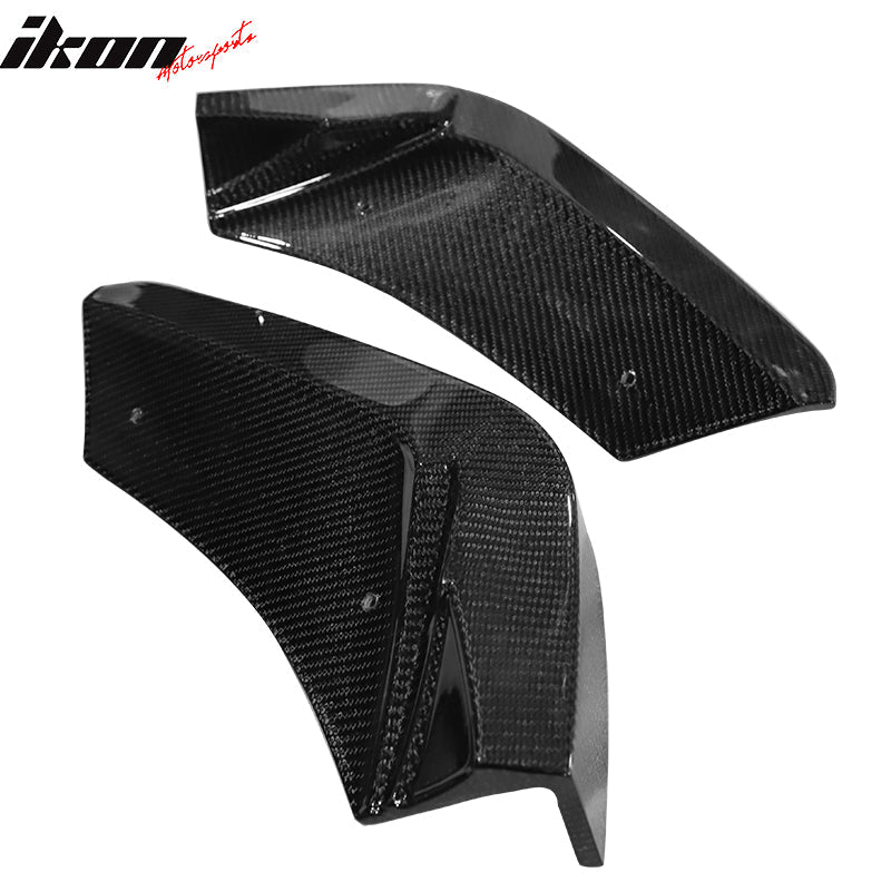 2020-2025 Chevrolet Corvette Rear Bumper Diffuser Aprons Carbon Fiber