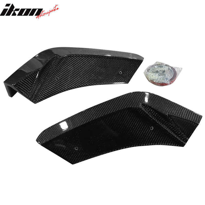 2020-2025 Chevrolet Corvette Rear Bumper Diffuser Aprons Carbon Fiber