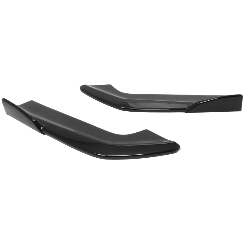 Rear Aprons for Ford Mustang Ecoboost GT 2024-2026 IKON Style Gloss Black