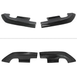 2024-2026 Ford Mustang Ecoboost GT R Style Rear Aprons Gloss Black ABS