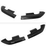 2024-2026 Ford Mustang Ecoboost GT R Style Rear Aprons Gloss Black ABS