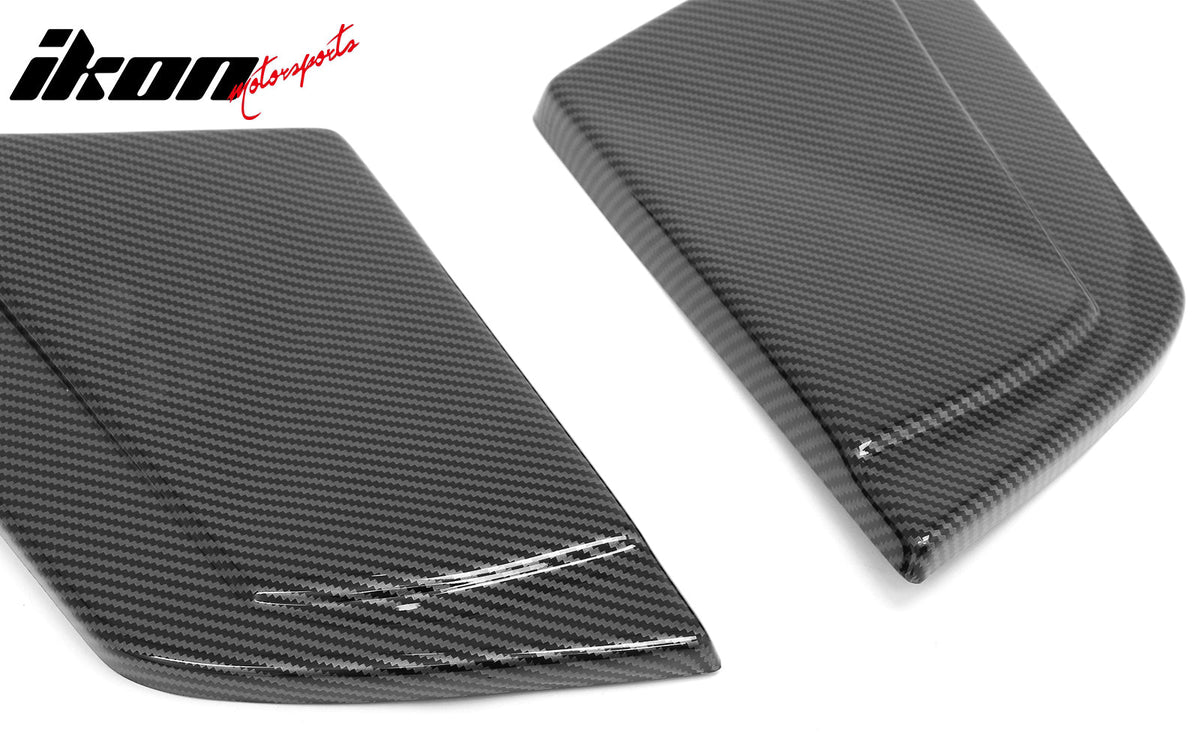 2023-2026 Nissan Z (400Z) V Style Rear Bumper Lip Aprons Carbon Fiber Print ABS