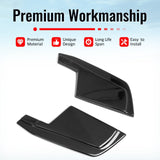 2023-2026 Nissan Z (400Z) V Style Rear Bumper Lip Aprons Gloss Black ABS