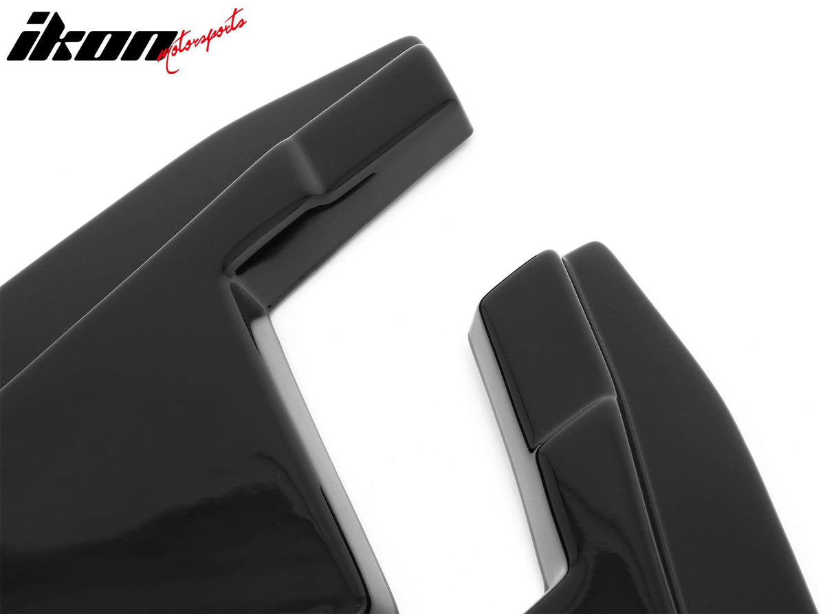 2023-2026 Nissan Z (400Z) V Style Rear Bumper Lip Aprons Gloss Black ABS
