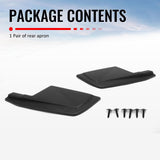 2023-2026 Nissan Z (400Z) V Style Rear Bumper Lip Aprons Matte Black ABS