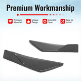 2023-2026 Subaru Solterra ST Style Rear Bumper Lip Aprons Carbon Fiber Print ABS
