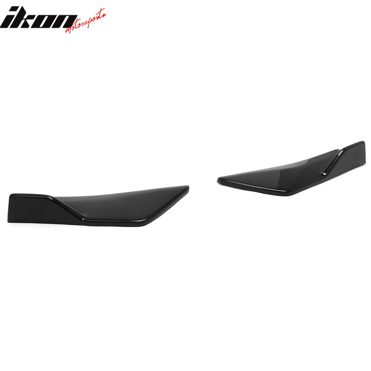 2023-2026 Subaru Solterra ST Style Rear Bumper Lip Aprons Gloss Black ABS