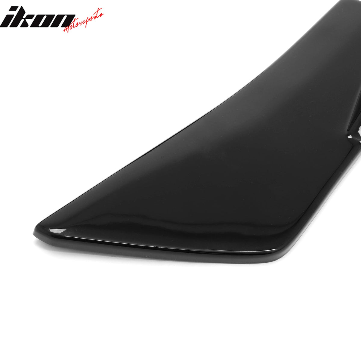 2023-2026 Subaru Solterra ST Style Rear Bumper Lip Aprons Gloss Black ABS