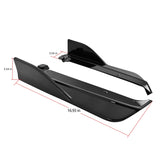 2022-2025Â SubaruÂ WRX D Style Rear Bumper Lip Aprons ABS