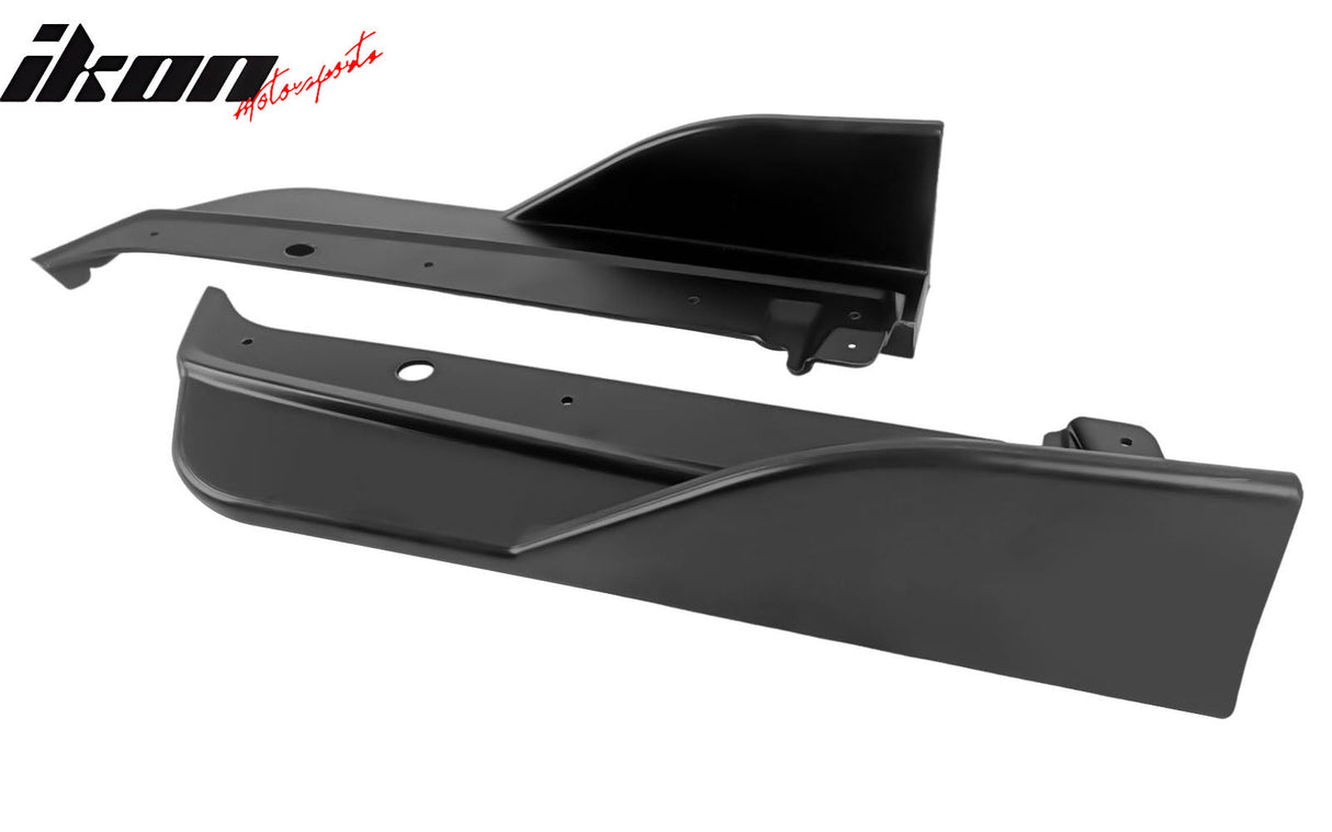 2022-2025Â SubaruÂ WRX D Style Rear Bumper Lip Aprons Matte Black ABS