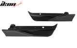 2022-2025Â SubaruÂ WRX D Style Rear Bumper Lip Aprons Matte Black ABS