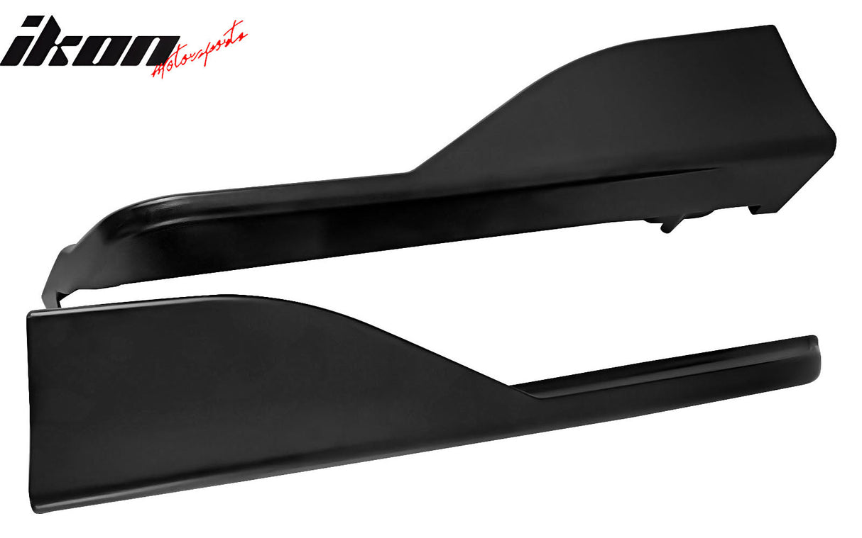 2022-2025Â SubaruÂ WRX D Style Rear Bumper Lip Aprons Matte Black ABS