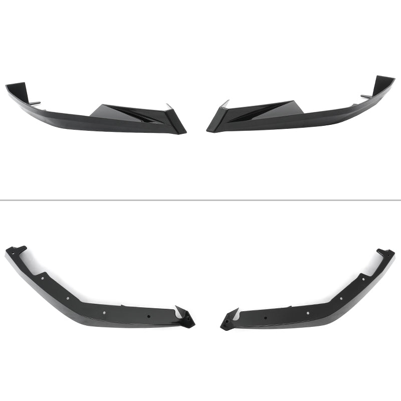 2023-2026 Toyota GR Corolla AS Style Rear Aprons Gloss Black ABS Pair