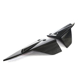 2021-2024 Tesla Model S Gloss Black V Rear Splitter Apron Carbon Fiber