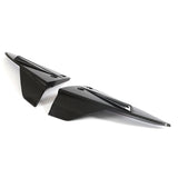 2021-2024 Tesla Model S Gloss Black V Rear Splitter Apron Carbon Fiber