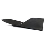 2021-2024 Tesla Model S Gloss Black V Rear Splitter Apron Carbon Fiber