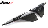 2021-2024 Tesla Model S Gloss Black V Rear Splitter Apron Carbon Fiber