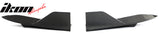 2021-2024 Tesla Model S Gloss Black V Rear Splitter Apron Carbon Fiber