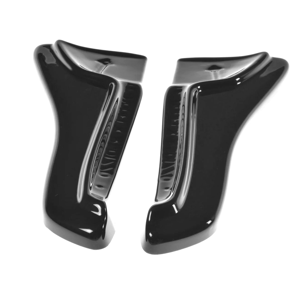 Rear Splitter Aprons for Tesla Model X 2016-2026 Maxton Style Unpainted PU