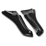 Rear Splitter Aprons for Tesla Model X 2016-2026 Maxton Style Unpainted PU