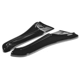 Rear Splitter Aprons for Tesla Model X 2016-2026 Maxton Style Unpainted PU