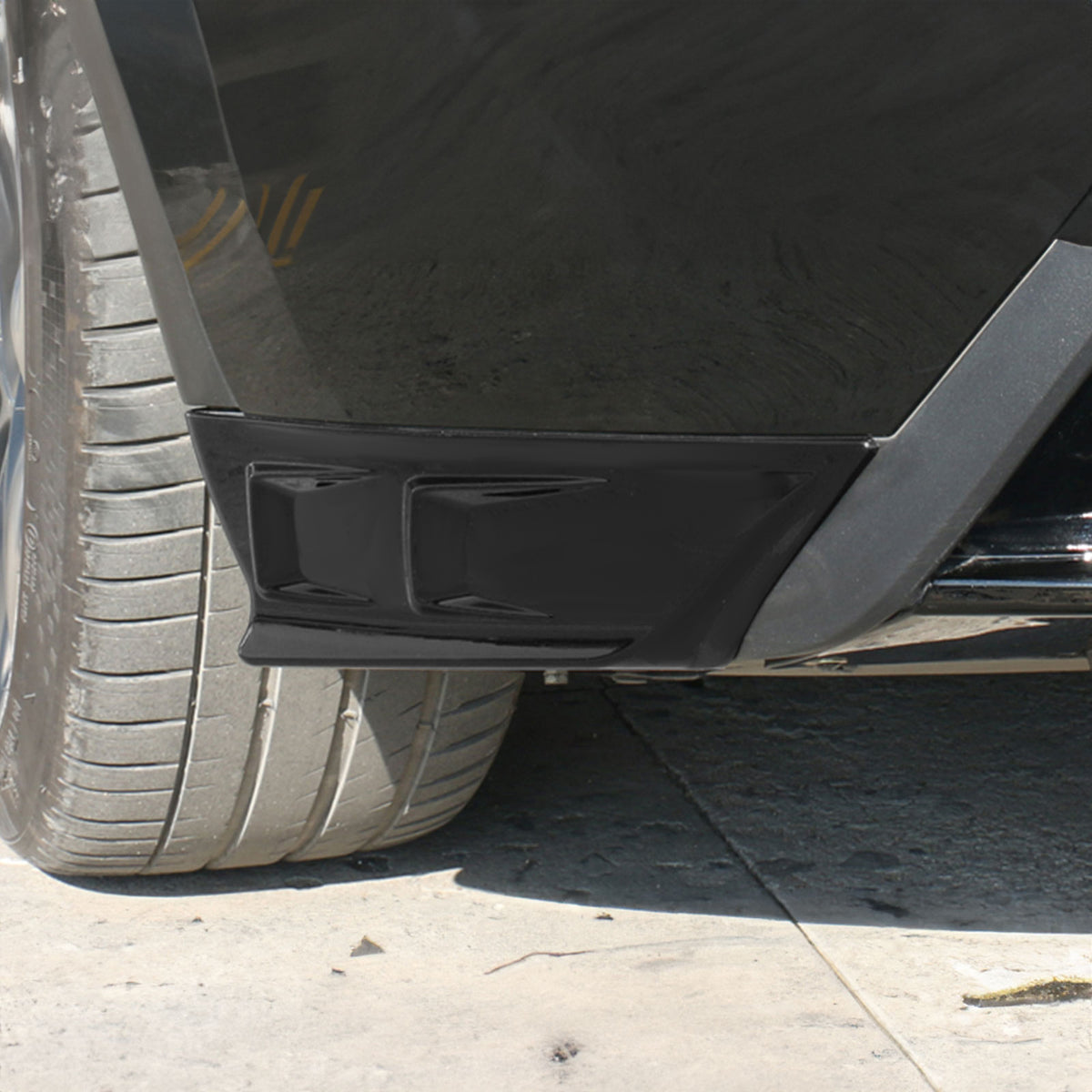 2020-2024 Tesla Model Y All Models Rear Splitter Aprons PP
