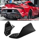 2020-2025 Toyota GR Supra Rear Bumper Splitters AG Carbon Fiber Print