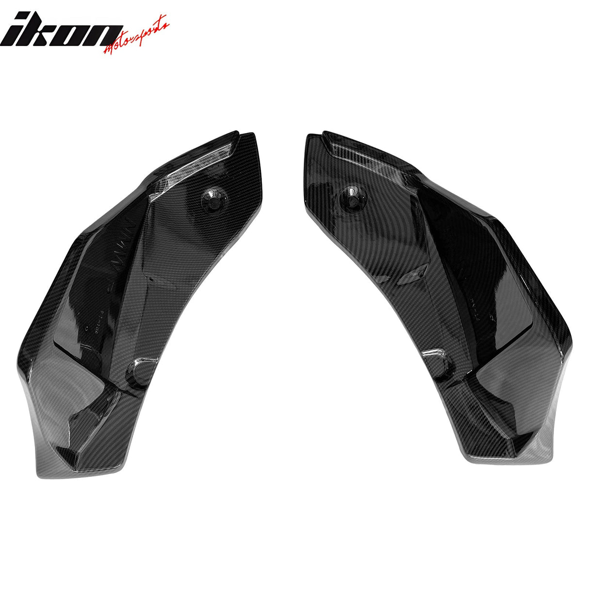 2020-2025 Toyota GR Supra Rear Bumper Splitters AG Carbon Fiber Print