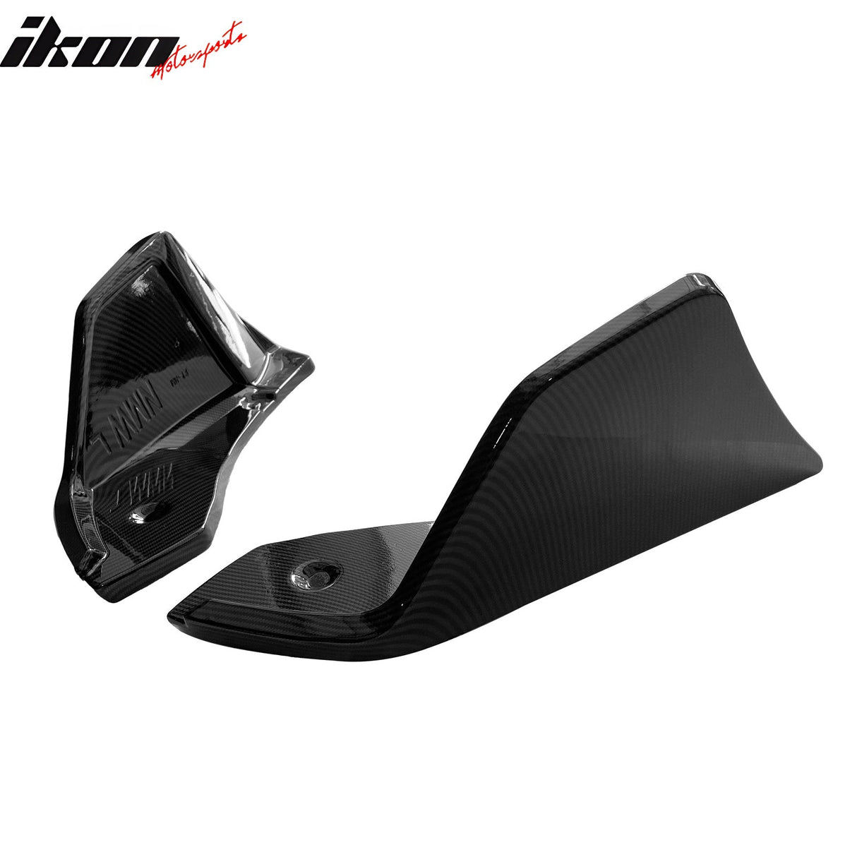 2020-2025 Toyota GR Supra Rear Bumper Splitters AG Carbon Fiber Print
