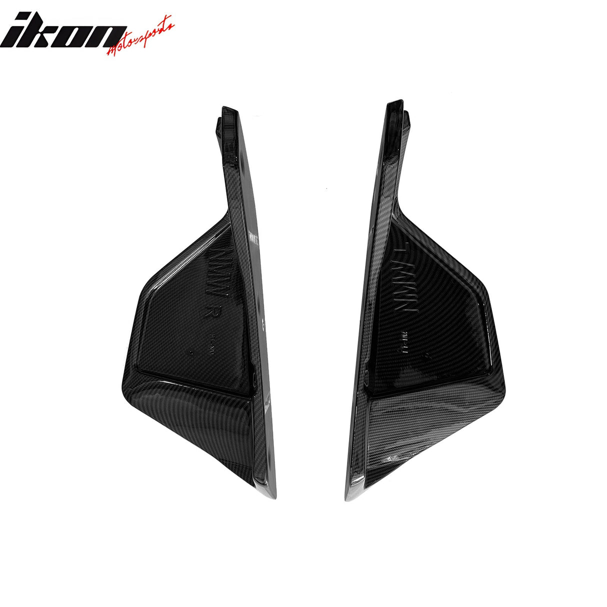 2020-2025 Toyota GR Supra Rear Bumper Splitters AG Carbon Fiber Print