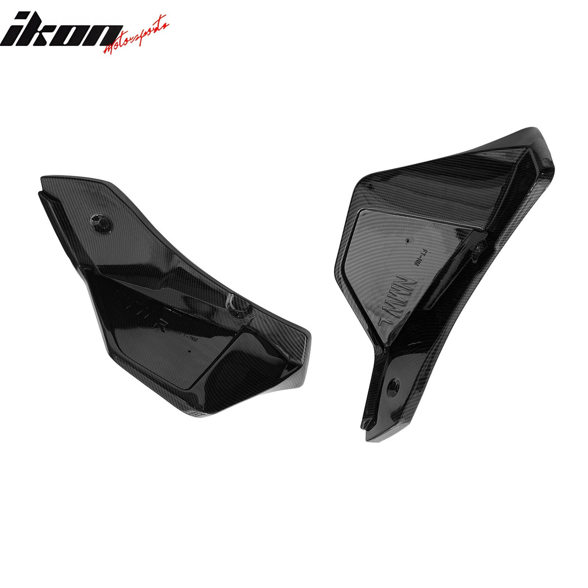 2020-2025 Toyota GR Supra Rear Bumper Splitters AG Carbon Fiber Print