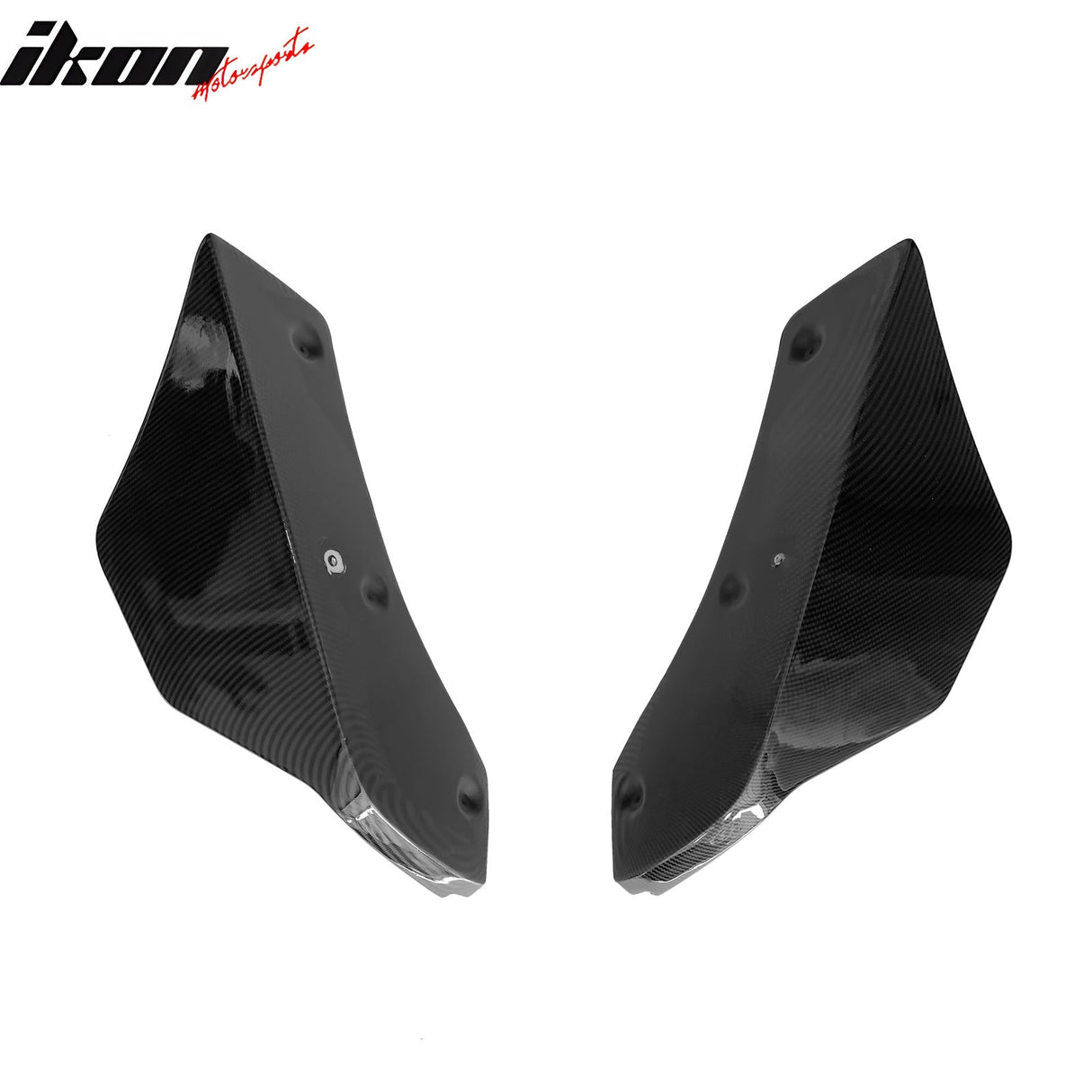 2020-2025 Toyota GR Supra Rear Bumper Splitters AG Carbon Fiber Print