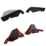 2020-2025 Toyota GR Supra A90 AG Style Rear Aprons Gloss Carbon Fiber