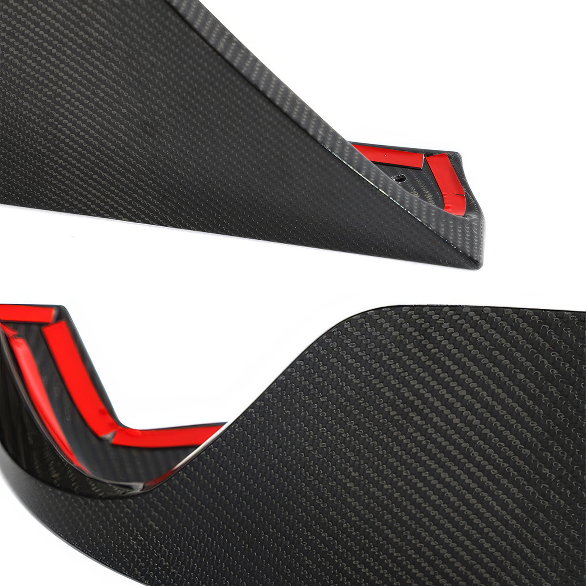 2020-2025 Toyota GR Supra A90 AG Style Rear Aprons Gloss Carbon Fiber