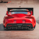 2020-2025 Toyota GR Supra A90 AG Style Rear Aprons Gloss Carbon Fiber