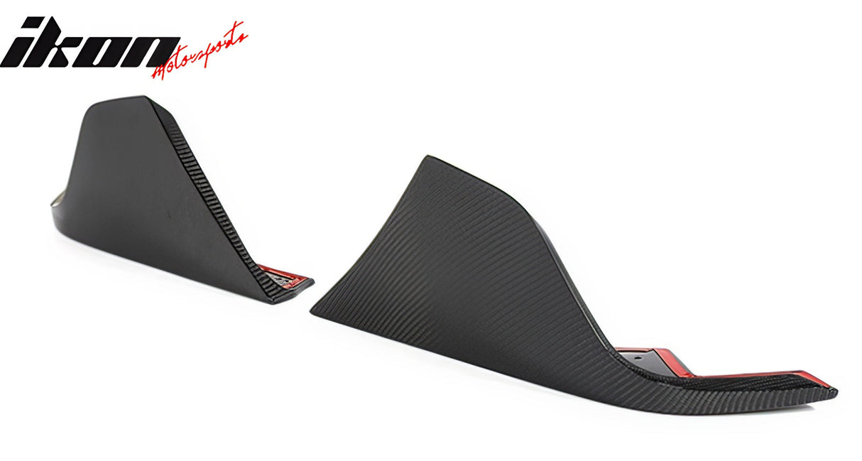 2020-2025 Toyota GR Supra A90 AG Style Rear Aprons Gloss Carbon Fiber