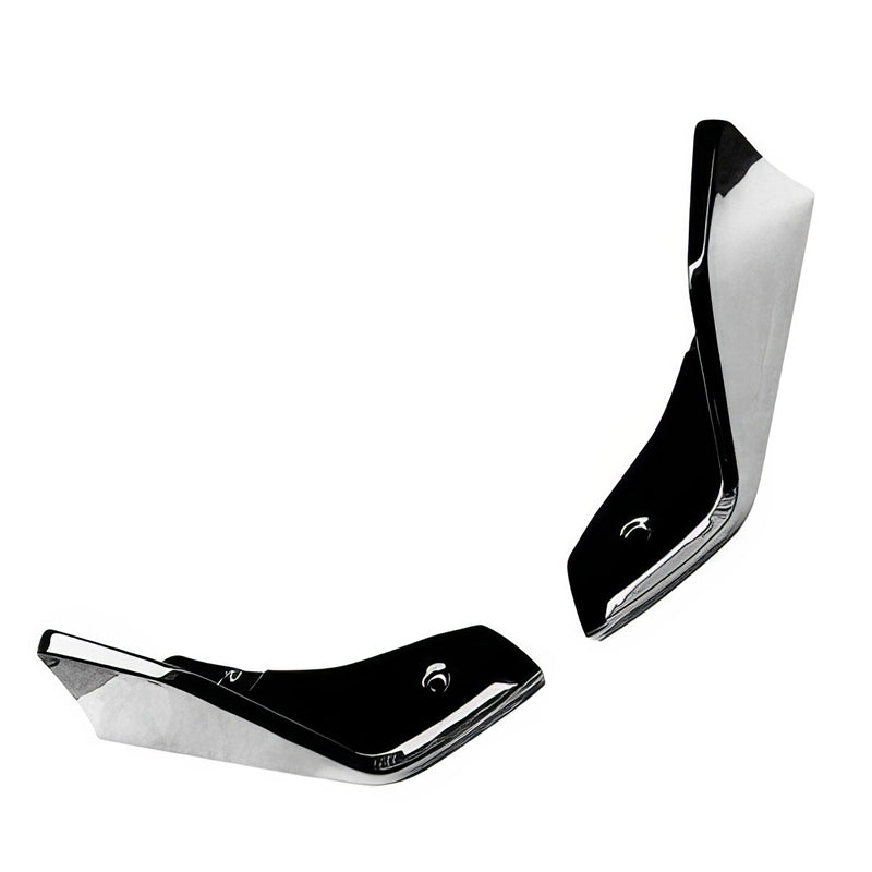 2020-2025 Toyota GR Supra Rear Bumper Splitters AG Gloss Black Aprons