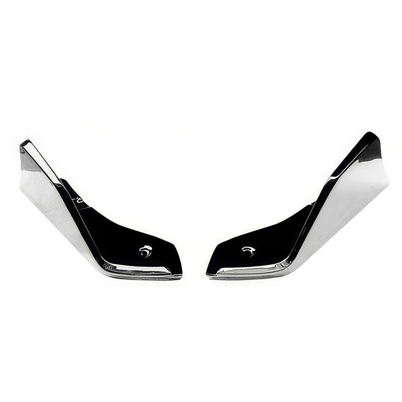 2020-2025 Toyota GR Supra Rear Bumper Splitters AG Gloss Black Aprons