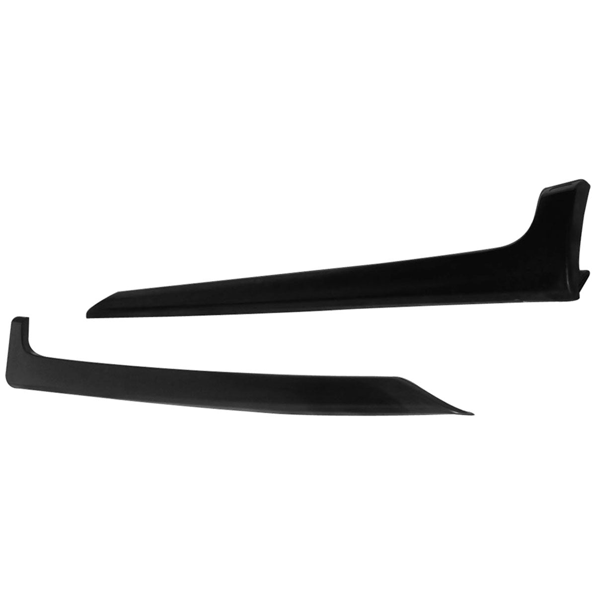 2006-2008 BMW E90 3 Series AC Style Unpainted Black Side Skirts PU