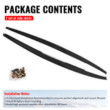 2012-2018 BMW 3 Series F30 F31 M Sport Package Side Skirts Panels Carbon Fiber Print MP Style